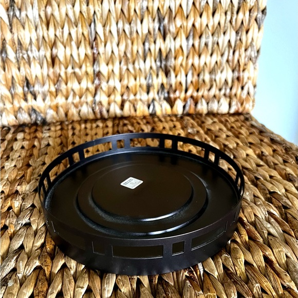 Glass Floral Candle Hurricane Holder - Picture 7 of 7